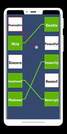 Synonyms words : match puzzle - Screenshot 2