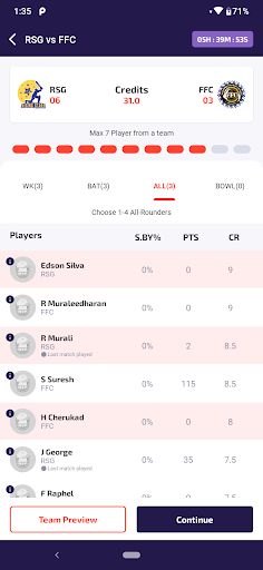 Sports11: Fantasy Cricket - Screenshot 3