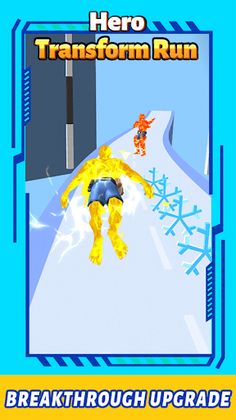 Hero Transform Run - Screenshot 2