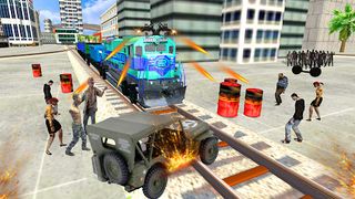 Army Train Zombie Shooting Sim - Screenshot 1