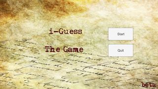 i-Guess - Screenshot 1