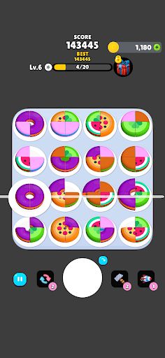 Quarter Pie : Color Rings Game - Screenshot 4