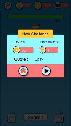 QuoteIt : word puzzles game - Screenshot 3