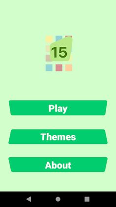 15 Puzzle - Screenshot 2