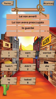 Impara Inglese Giocare Puzzle - Screenshot 3
