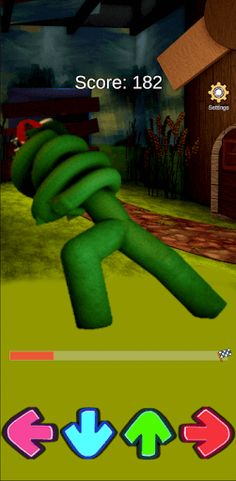 FNF Rainbow Green Mod Test - Screenshot 4