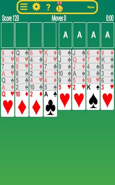 FreeCell Solitaire - Screenshot 1