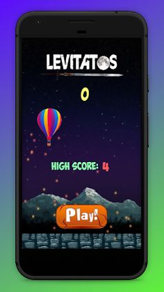 Flappy Hot Air Balloon - Levit - Screenshot 1