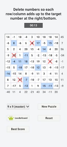 Sumplete By ChatGPT - Screenshot 4