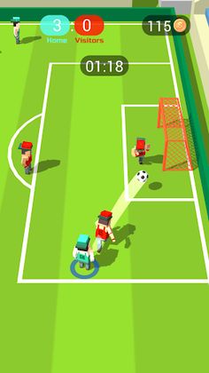 Mini Football Striker - Screenshot 4
