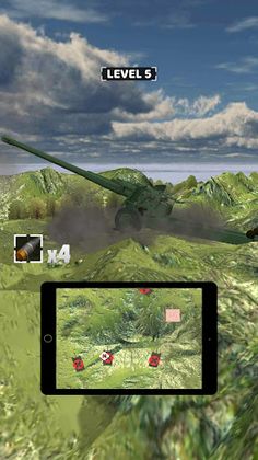 Artillery Assault Rail Rampage - Screenshot 1