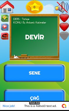 Eş Anlamlı Kelimeler Oyunu - Screenshot 2
