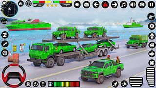 Army Vehicle Transporter Truck - Screenshot 2