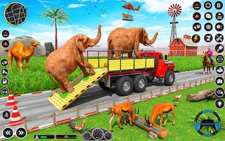 Animal Transports Truck Games - Screenshot 2