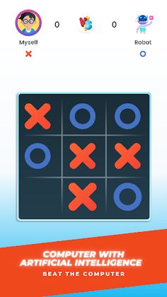 Tic Tac Toe : 2 Player XO game - Screenshot 2