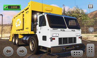 Road Sweeper Garbage Truck Sim - Screenshot 2