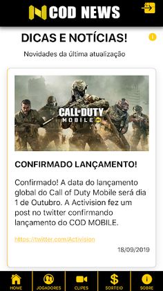 COD NEWS - Screenshot 2