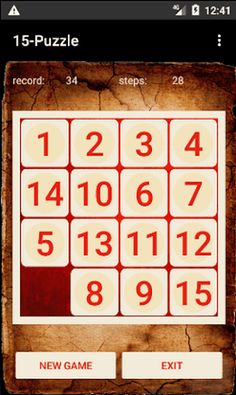 15-Puzzle - Screenshot 1