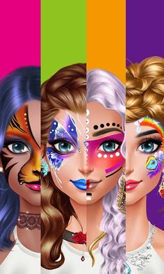 Face Paint Party! Girls Salon - Screenshot 2