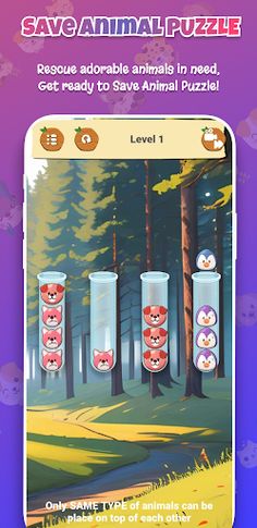 Save Animals Puzzle - Screenshot 2