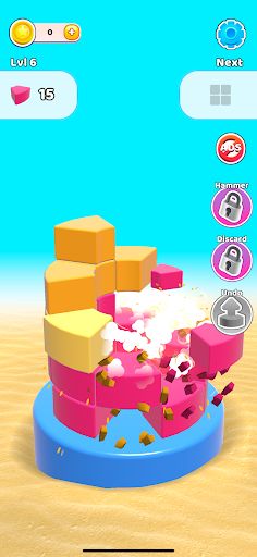 Color Wall 3D - Block Breaker - Screenshot 2