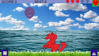 unicorn and balloons - Screenshot 1