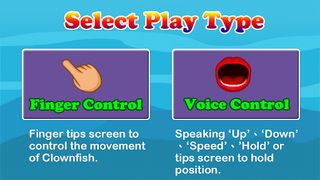 Voice control clownfish - Screenshot 1