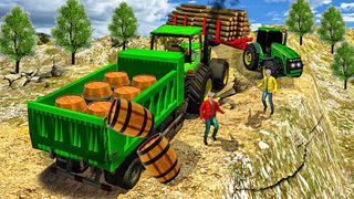 Tractor Trolley Cargo Game - Screenshot 3
