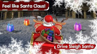 Drive Sleigh Santa Simulator - Screenshot 1