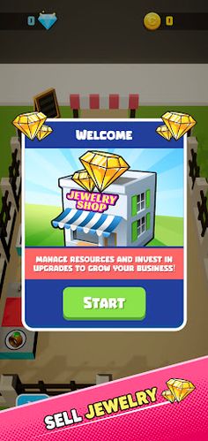 Idle Jewelry Tycoon - Screenshot 1