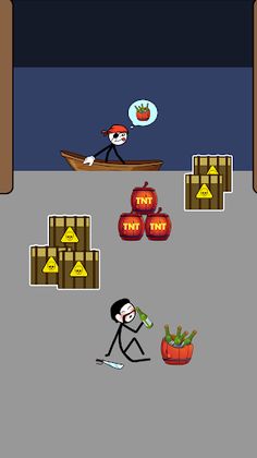 Stickman: Thief puzzle - Screenshot 3