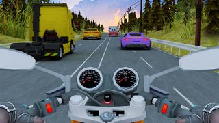Bike Games: Traffic Moto Racer - Screenshot 1
