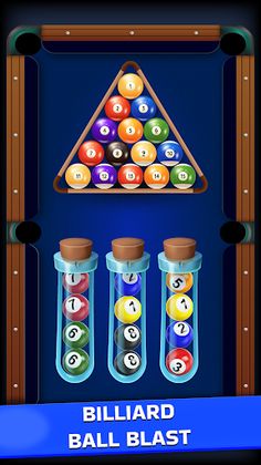 8 Ball Color Ball Sort Puzzle - Screenshot 1