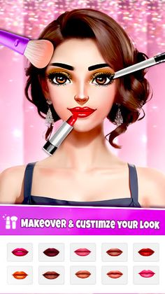 Fashion Dress Up, Makeup Game - Screenshot 1