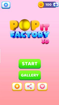 Pop It Factory 3D -Fidget Toys - Screenshot 1