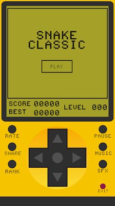 Retro Game: Snake Classic 90s - Screenshot 1