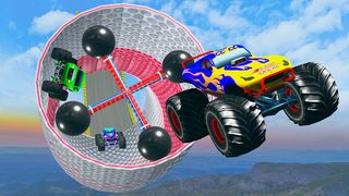 Monster Truck Car Stunt Game - Screenshot 1