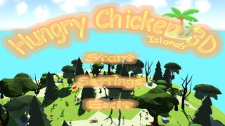 Hungry сhicken 3D: (Islands) - Screenshot 1