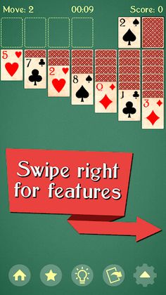 Retro Solitaire Klondike - Screenshot 1