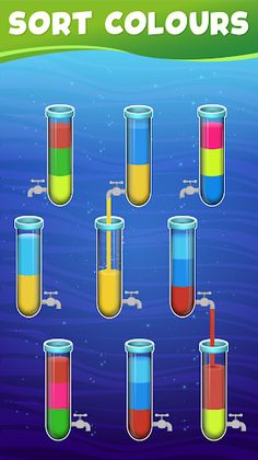 Water Sort Color Sorting games - Screenshot 2