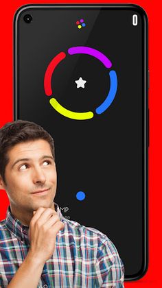 Rocket Color Spin Tapping Game - Screenshot 2