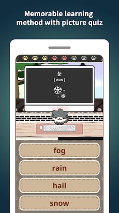 Quiz Cat : Learn Korean - Screenshot 4