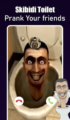 Skibidi Fake Call : Toilets - Screenshot 2