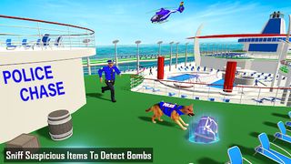US Police Dog Ship Crime Game - Screenshot 2