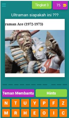 Tebak gambar nama ultraman - Screenshot 4