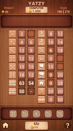 Yatzy Classic Dice Board game - Screenshot 4
