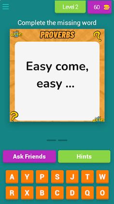Proverbs Brain Test - Screenshot 3