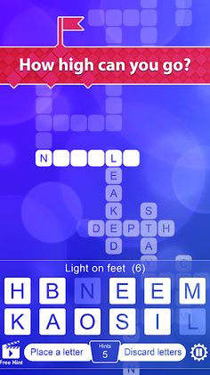 Crossword Climber - Screenshot 4