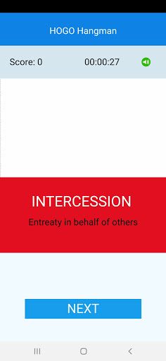 HOGO Hangman - Screenshot 2