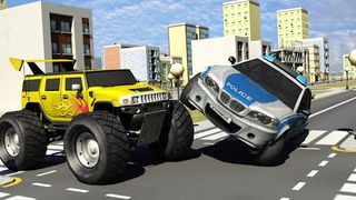 City Crime Gang vs Police Car - Screenshot 2